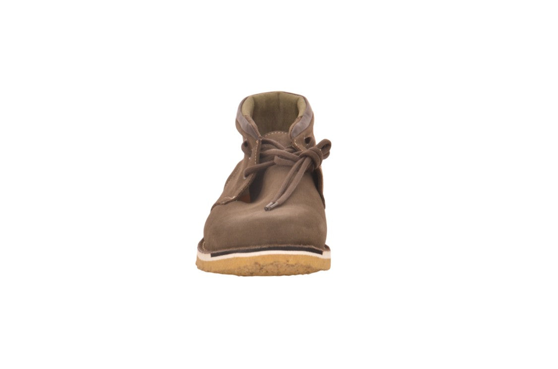 Comfort-Focused Brown Leather Shoes With Removable Insole