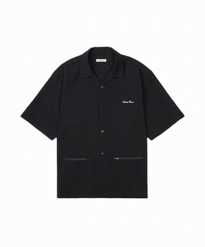 Boxy Black Polo Shirt