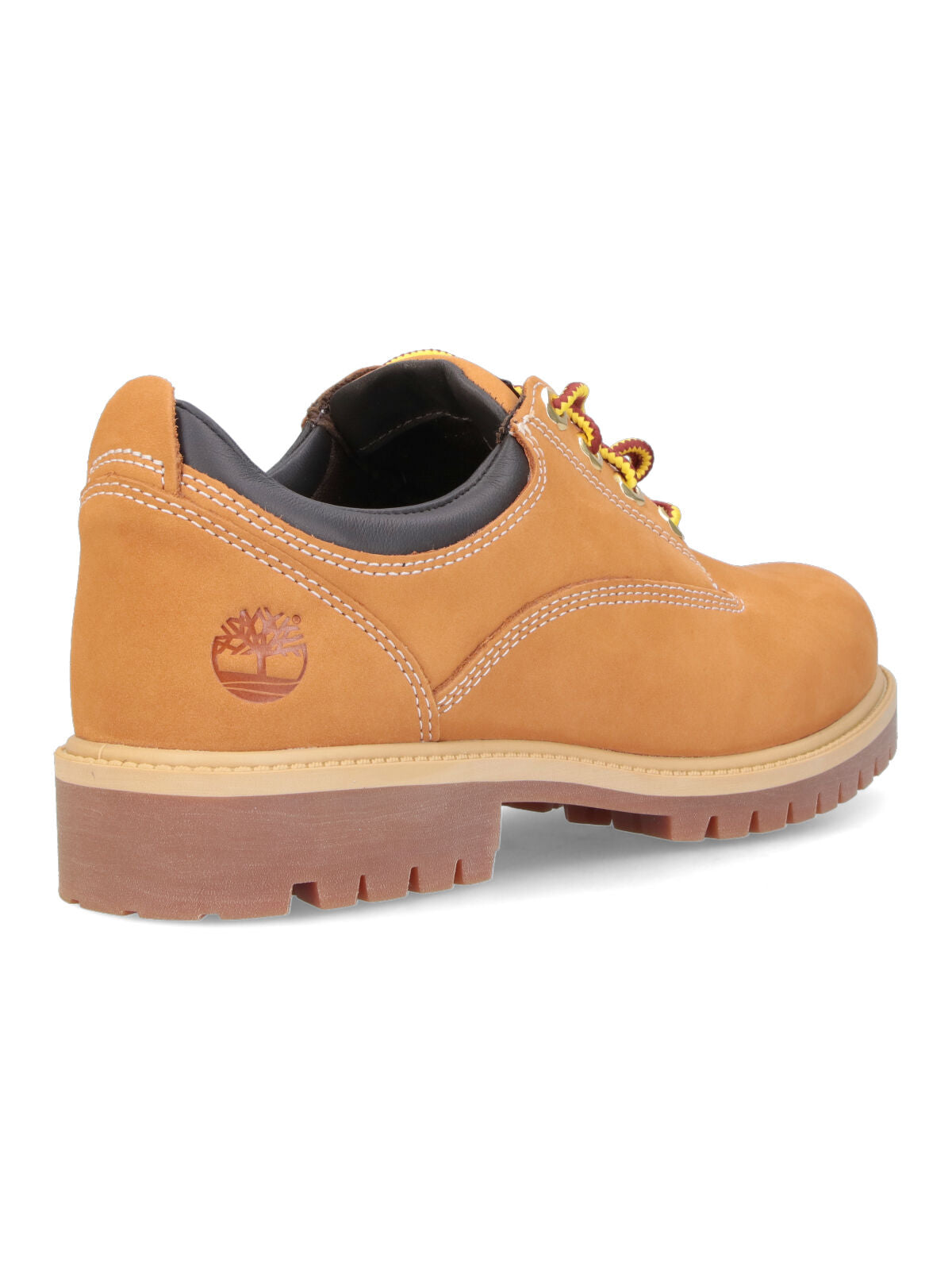 Brown Classic Leather Lug Sole Flats