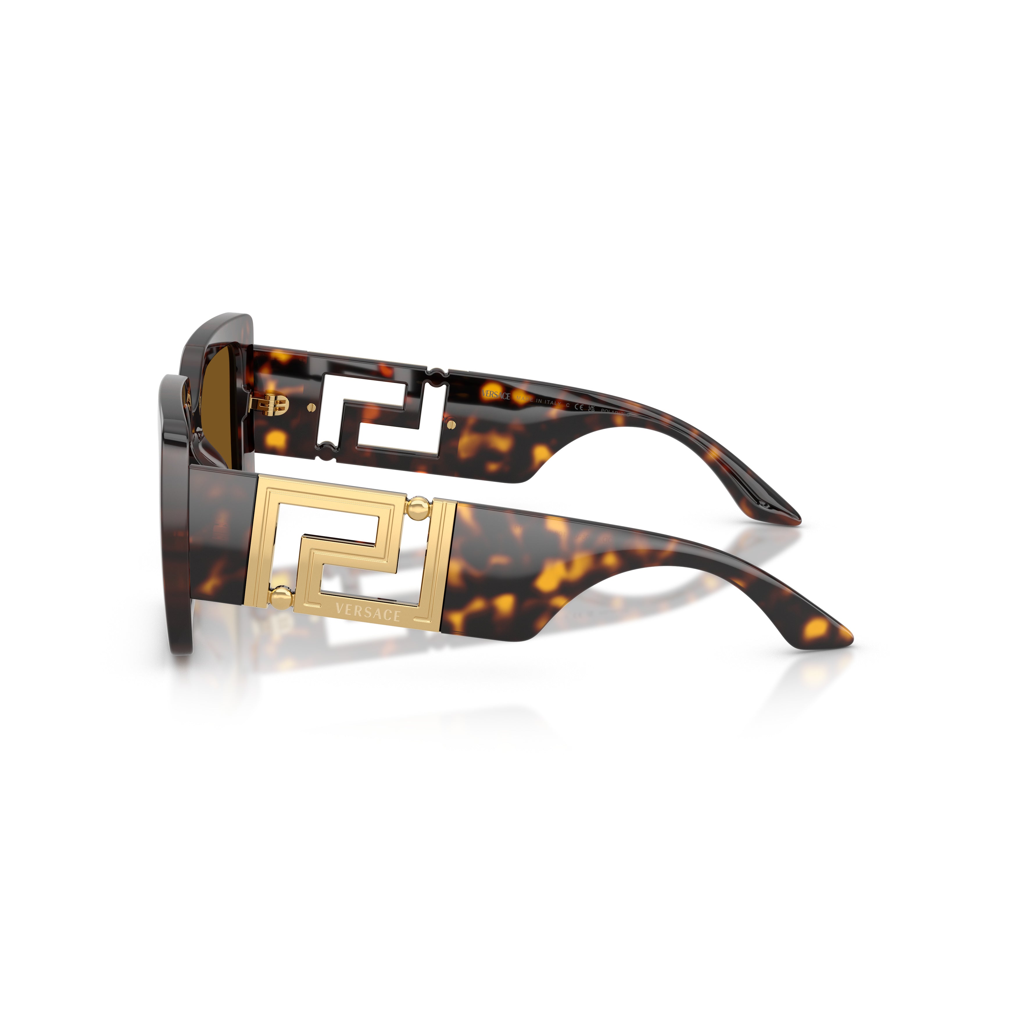 0ve4505u Rectangular Tortoiseshell Sunglasses