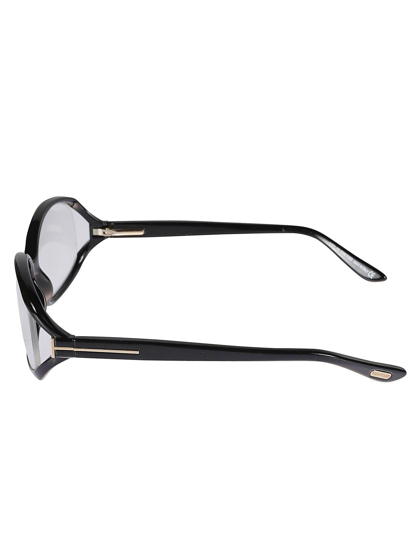 Ft5186 55001 Oval-Frame Sunglasses