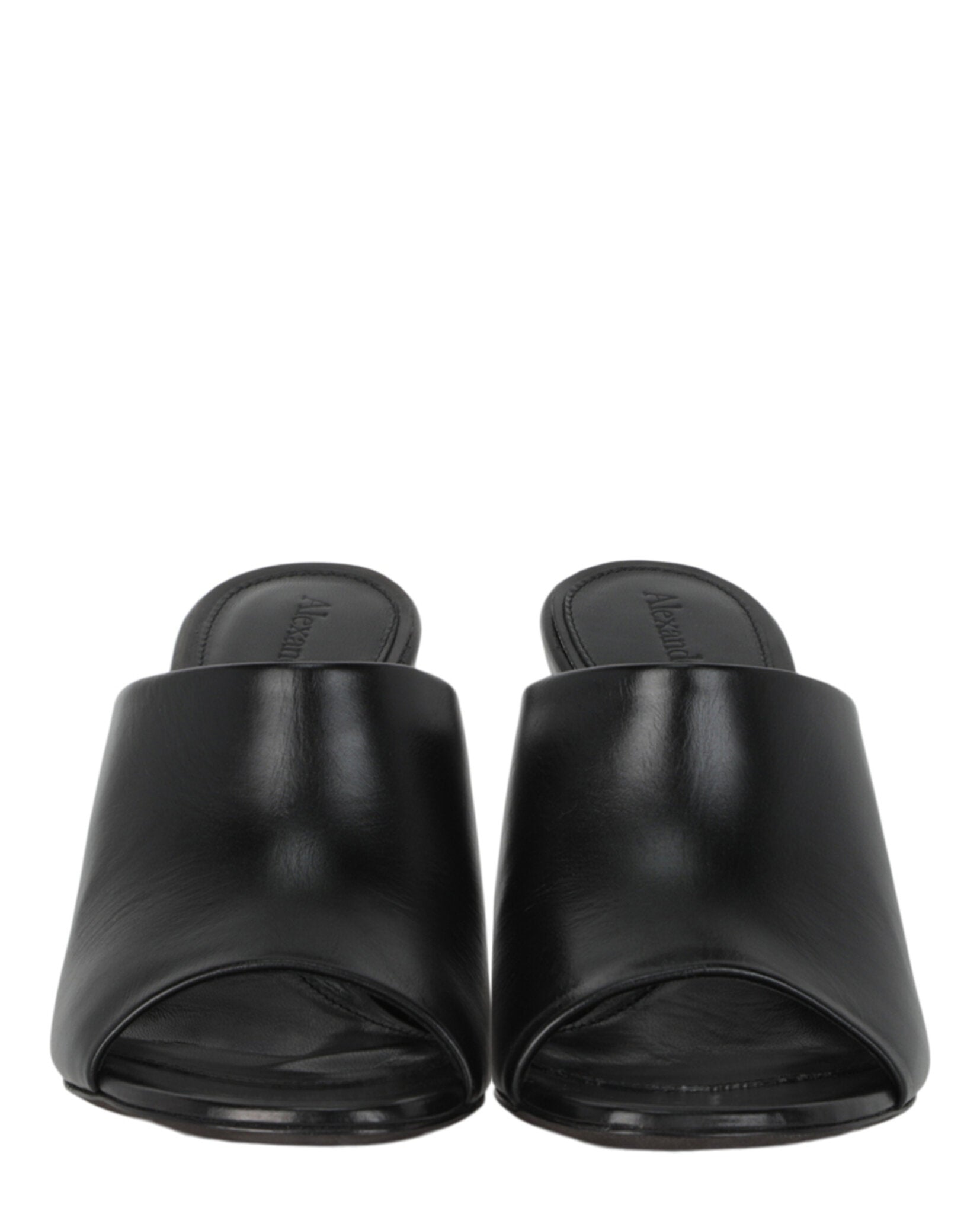 Leather Arc Mules
