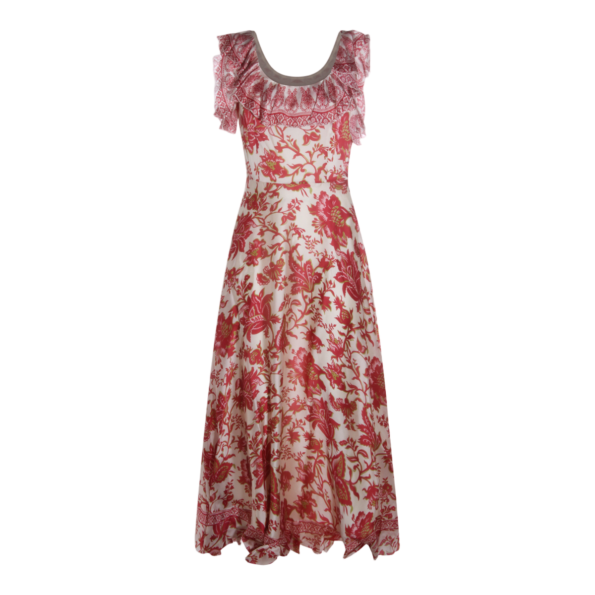 Flowing Dress with Patterns