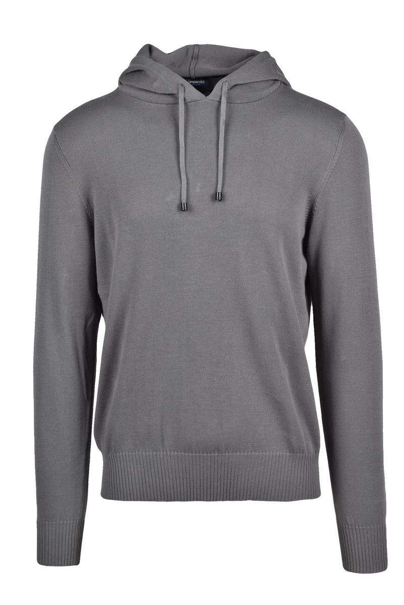 Cotton Knit Sweatshirt - Military Green