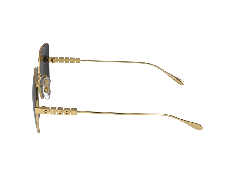 Sunglasses GG1434S 001 gold gold grey 57/19/145