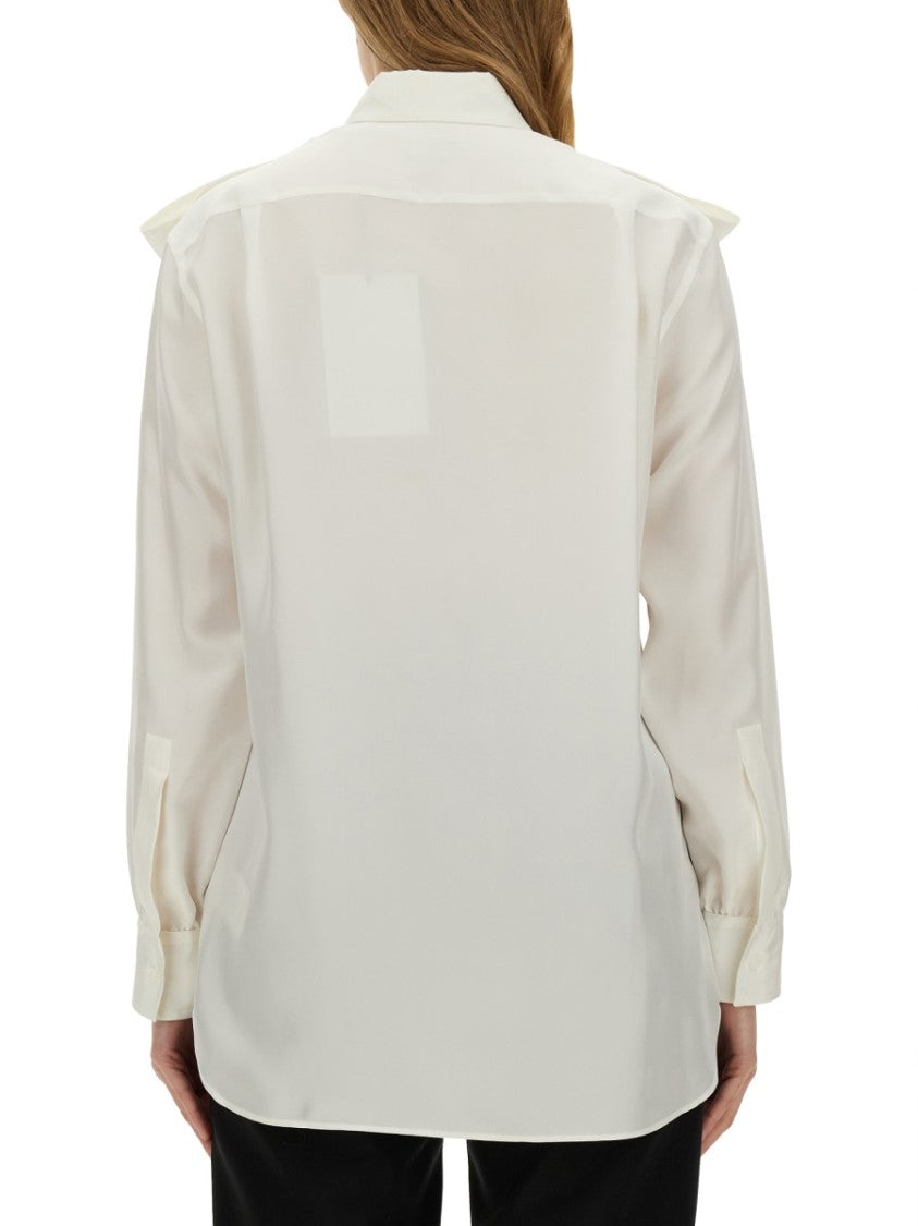 White Mulberry Silk Shirt
