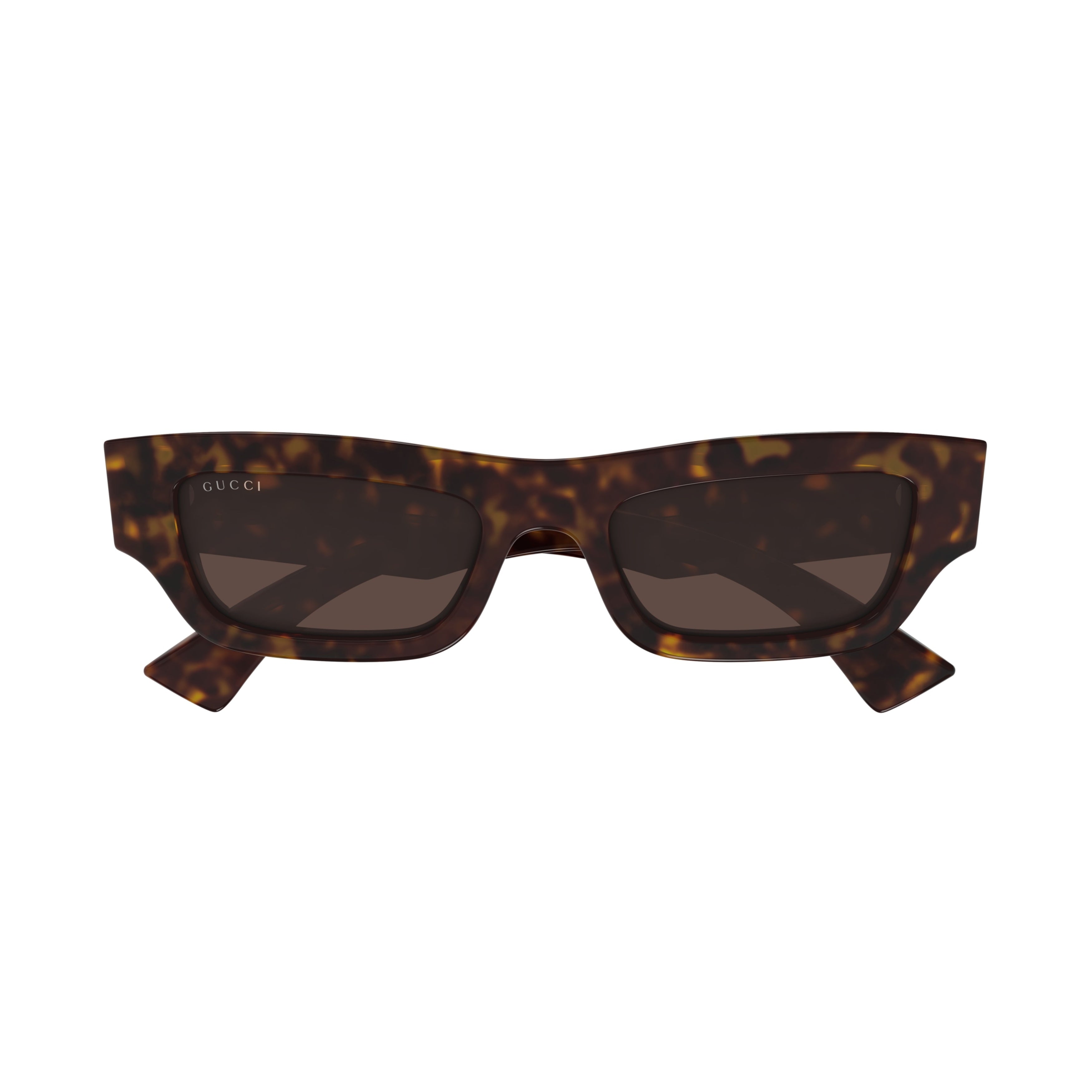 Gg1839s Rectangular Tortoiseshell Acetate Sunglasses