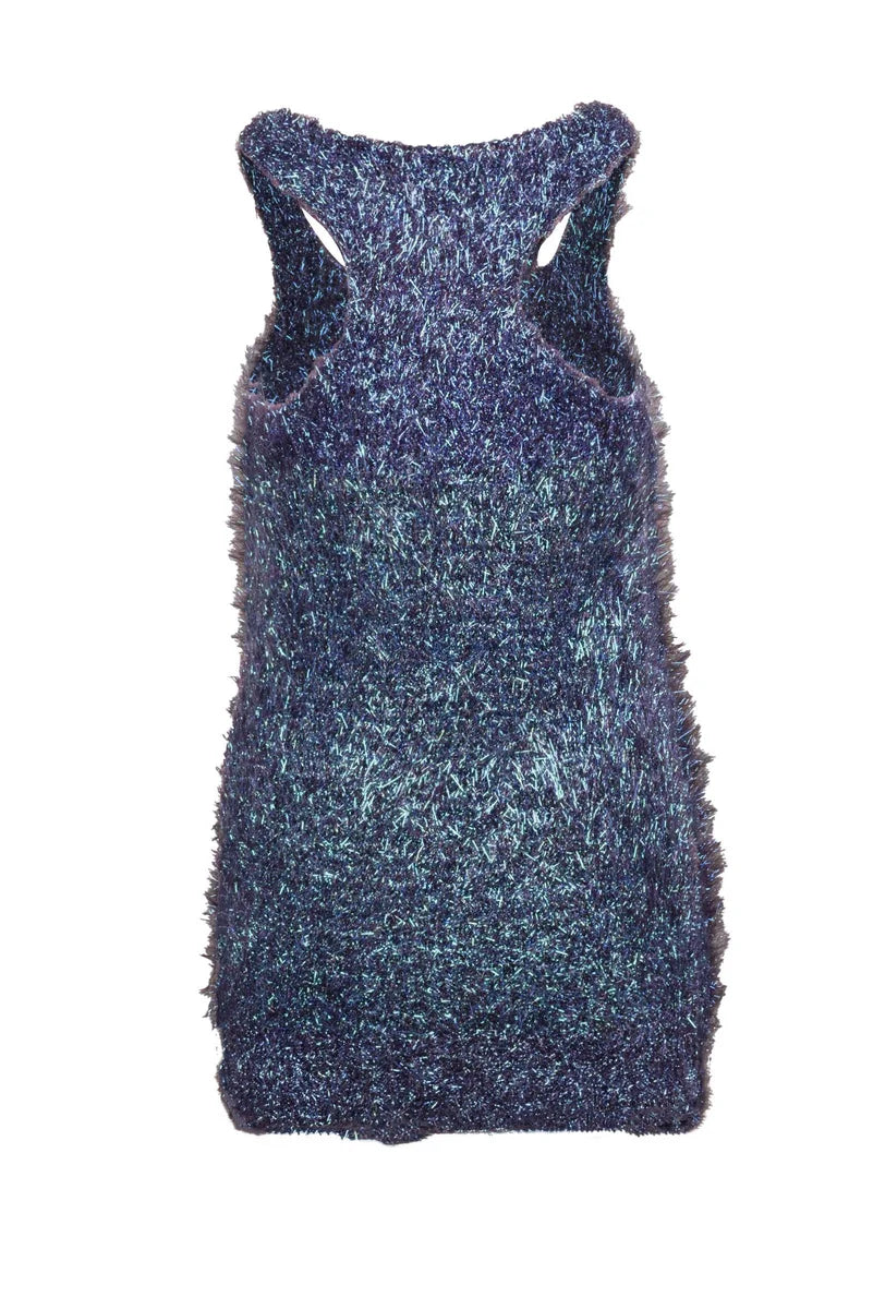 Stretch Mini Dress - Purple