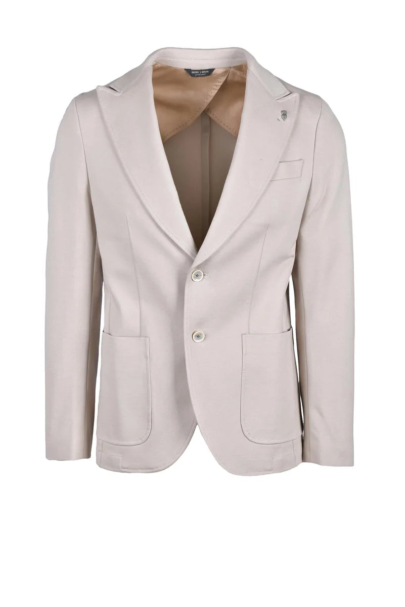 Viscose/Polyamide Jacket - Beige