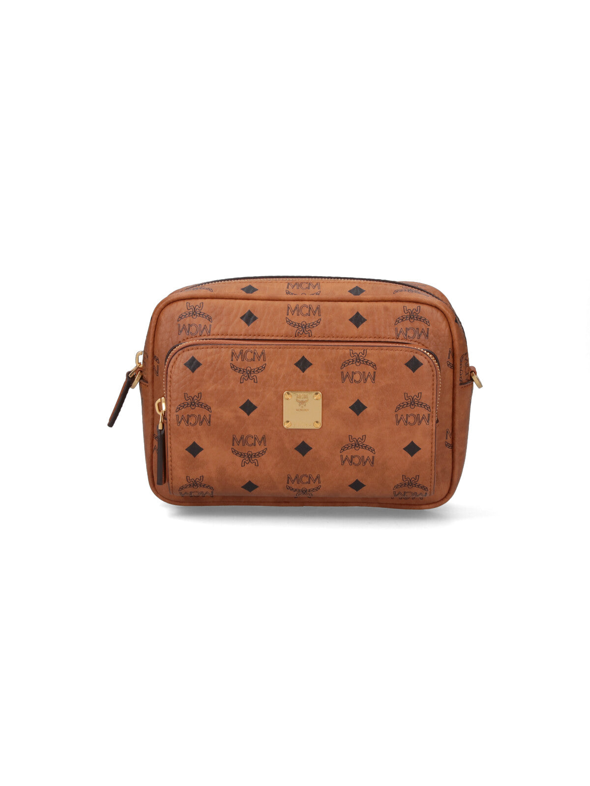 “Aren” Monogram Shoulder Bag – Brown