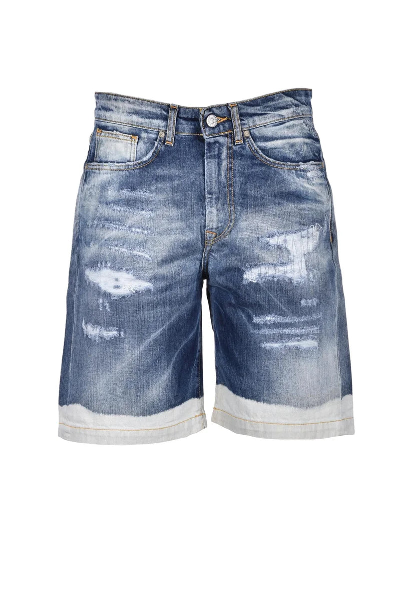 Denim Bermuda Shorts - Denim