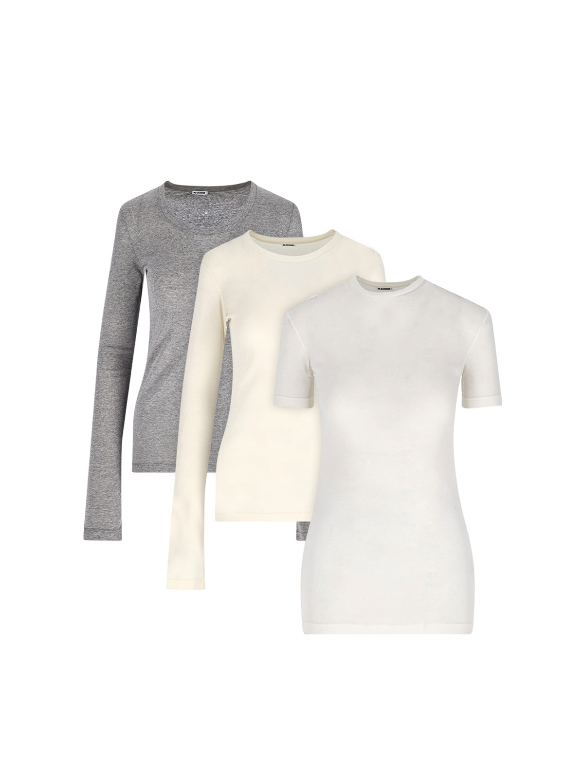 Cotton Top Set – Grey & Cream