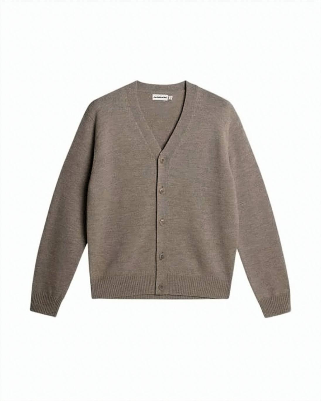 Classic Merino Wool Cardigan with V-Neck