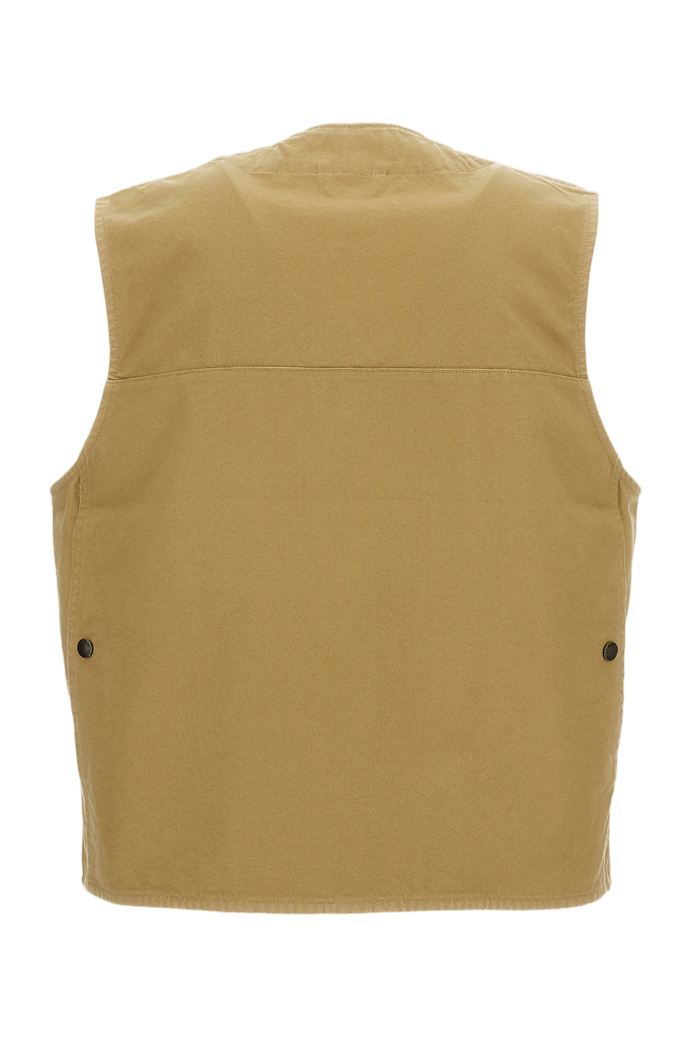 Brown Cotton Sports Vest