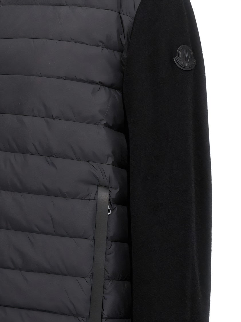 Quilted Jacket with High Collar