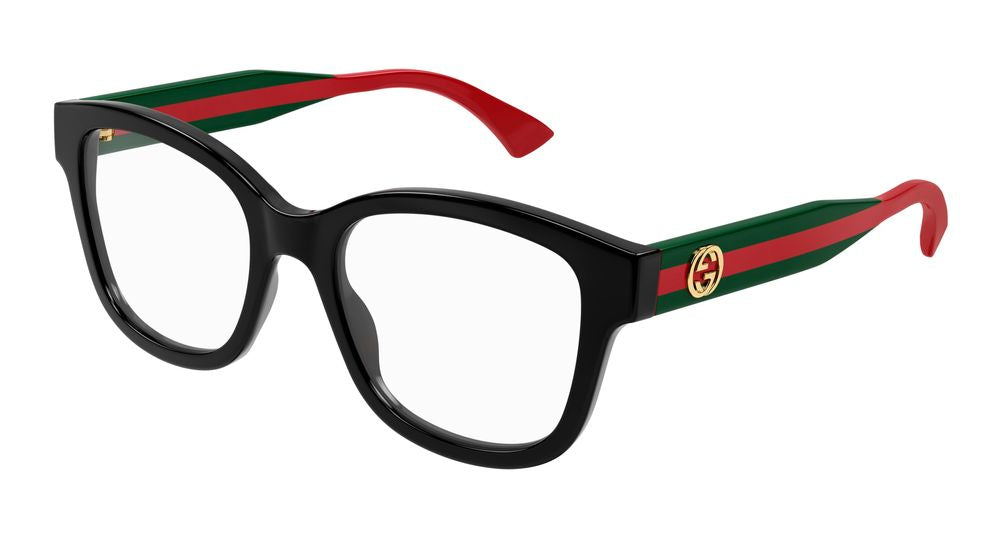 Eyeglasses GG1863O 001 black green transpare 51/19/145