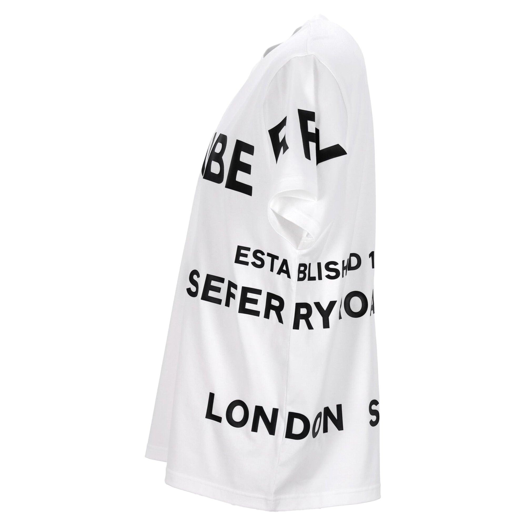 Relaxed-Fit Cotton T-Shirt With Bold Logo Print