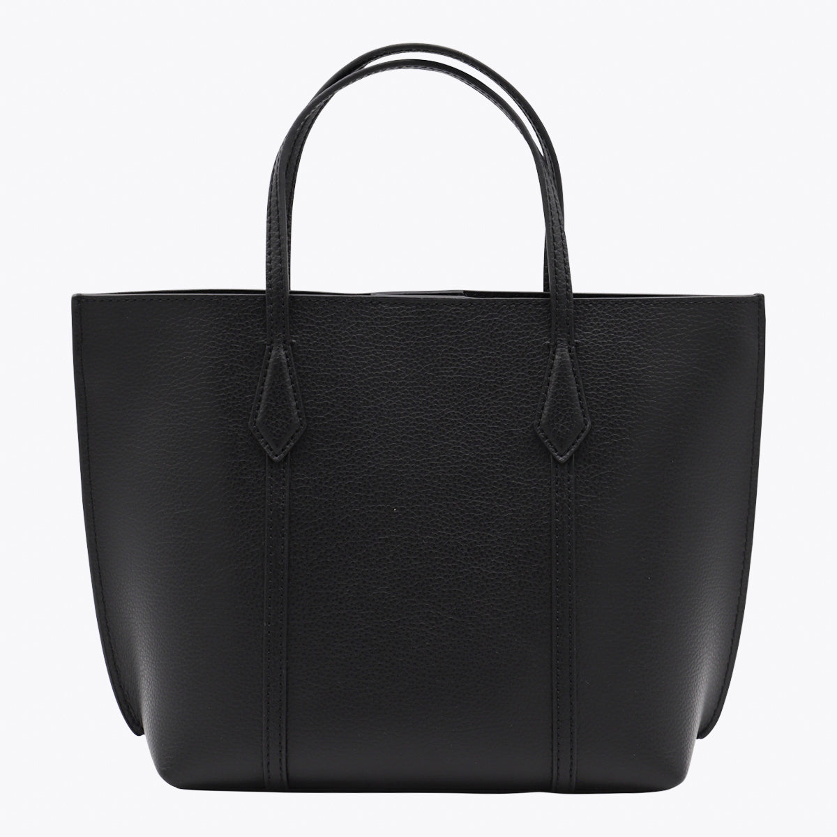 Black Leather Small Perry Tote
