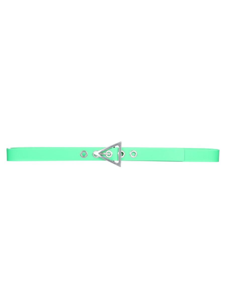 Adjustable Minimalist Belt with Polished Finish