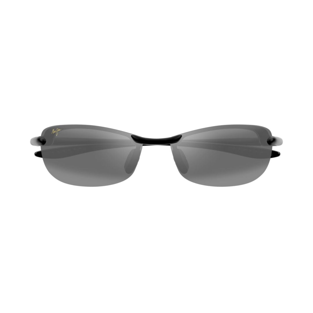 Makaha Rimless Sunglasses with Dark Rectangular Lenses