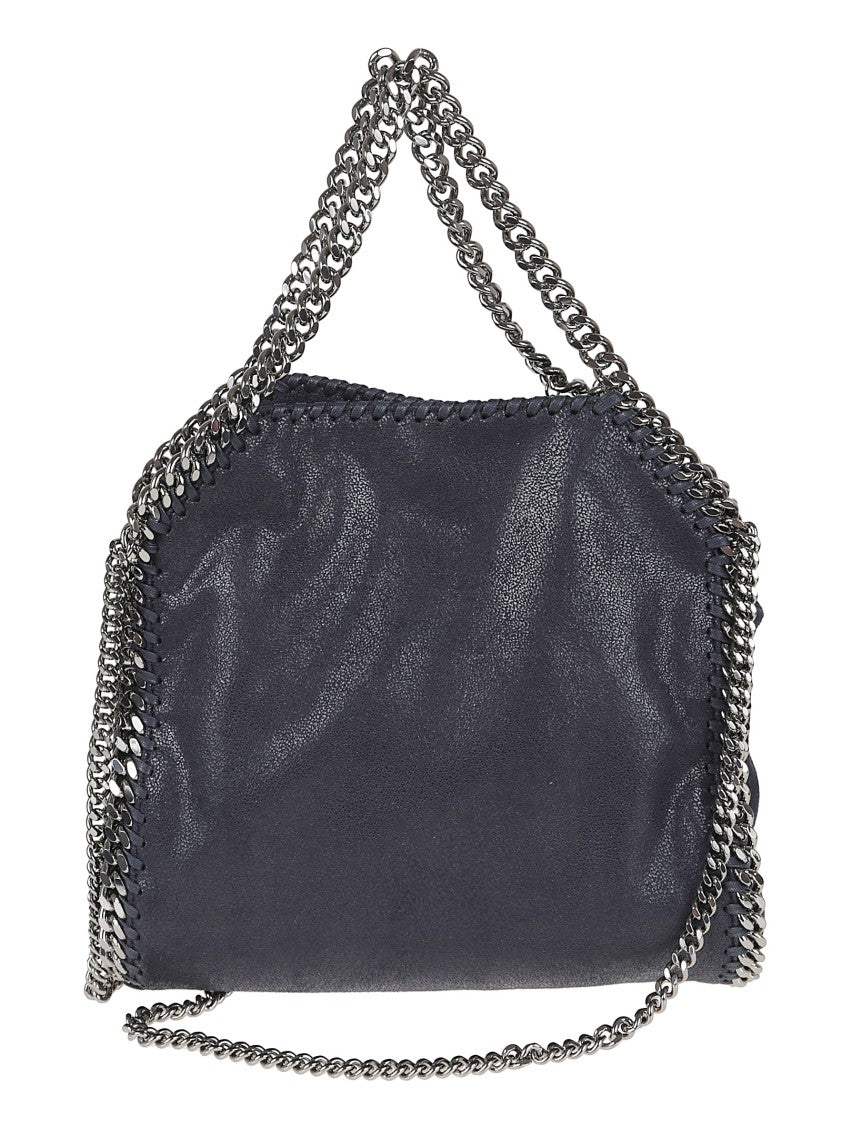 Mini Tote Bag With Silver Chain