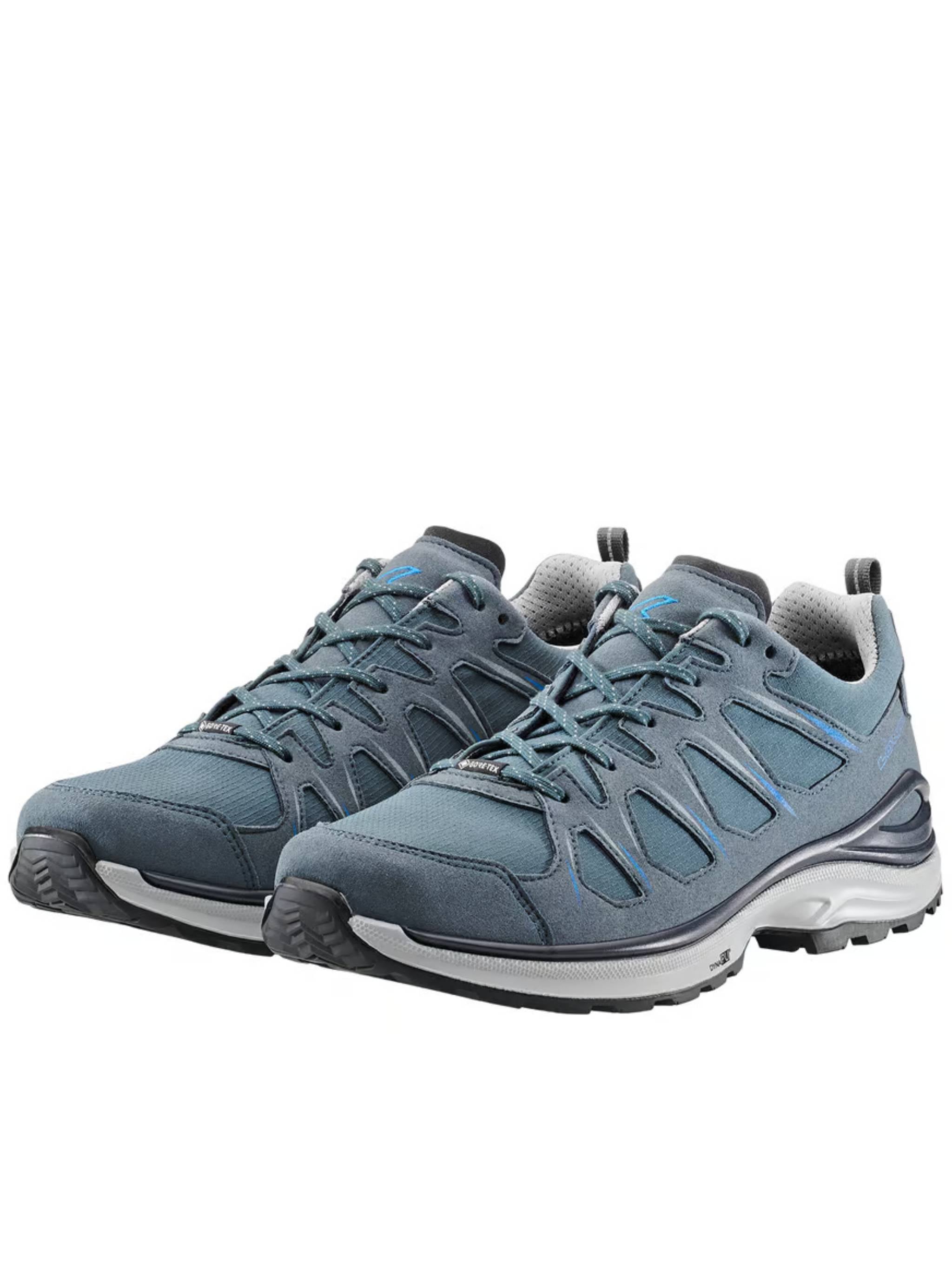 Low-Profile Lace-Up Shoes with Breathable Overlays and Textured Sole