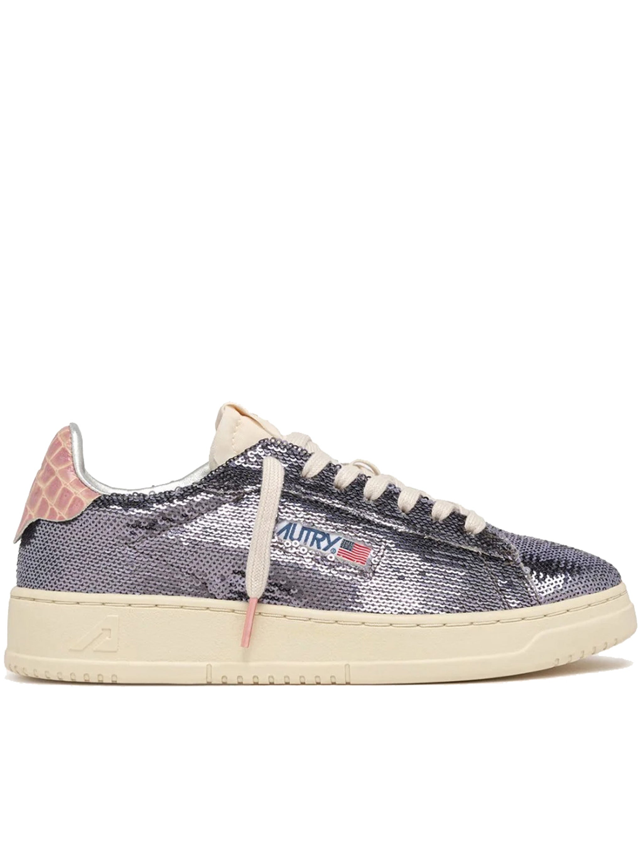 Metallic Dallas Low Sequin Sneakers