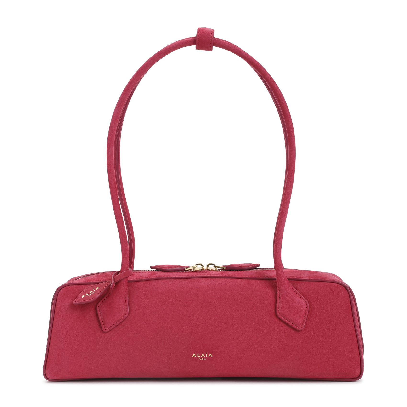 Medium Shoulder Bag In Smooth Calf Leather With Golden Hardware
