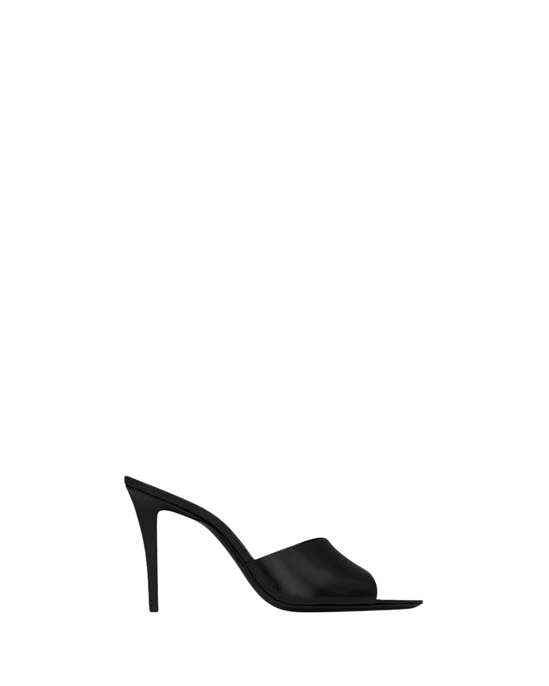 High-Heeled Mules with Pointed Toe