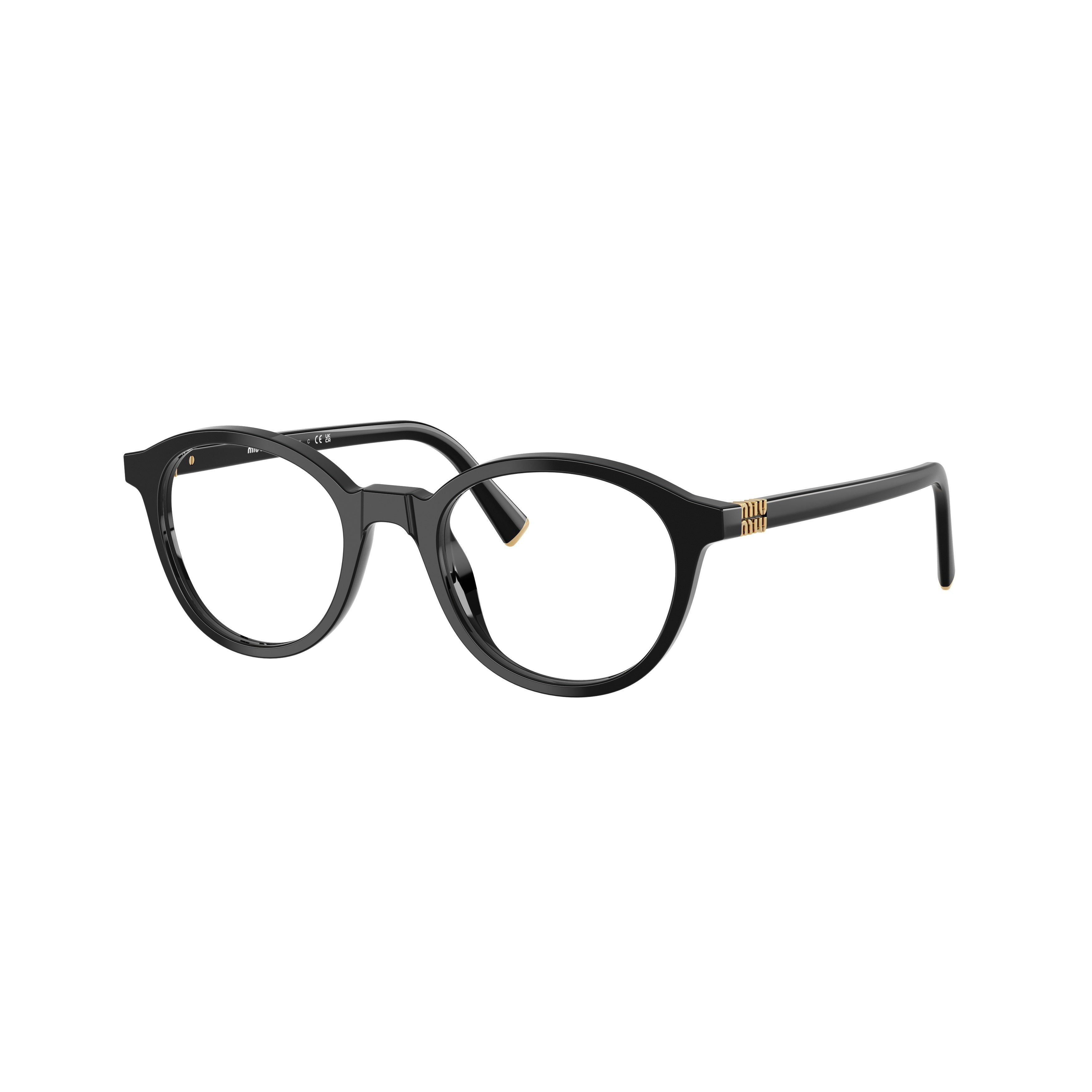 0mu 02wv Classic Round Frame Eyeglasses