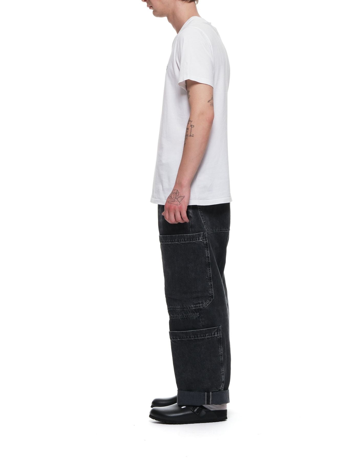 Relaxed Fit Cargo Jeans