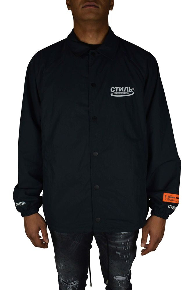 Casual Black Jacket With Integrated Hood