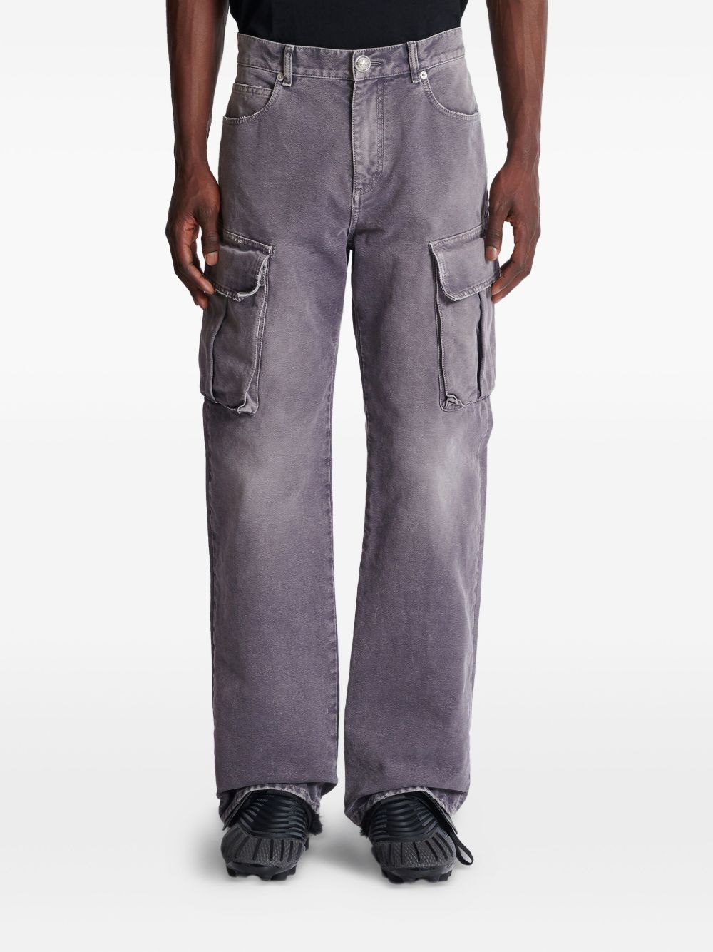 Relaxed Fit Cargo Trousers