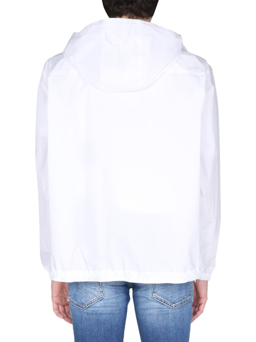 Hooded High Neck Jacket