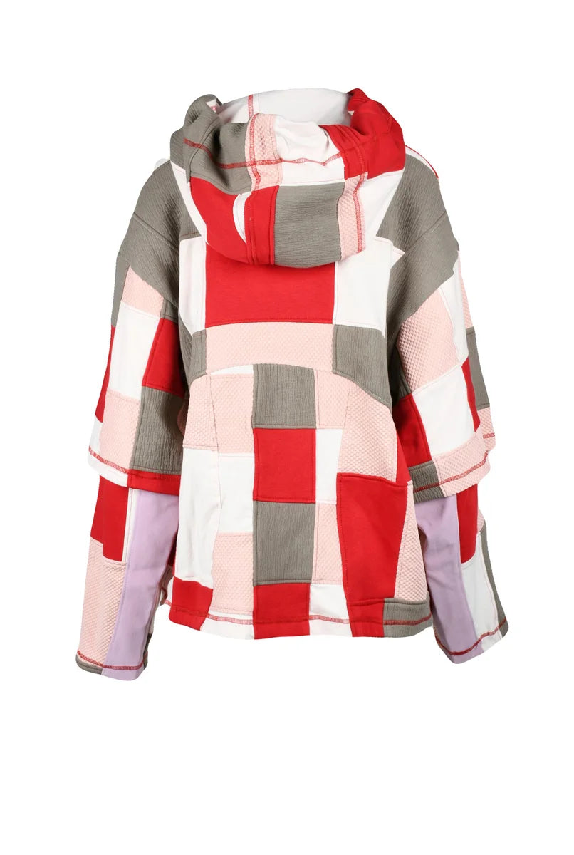 Patchwork Sweatshirt - Multicolor