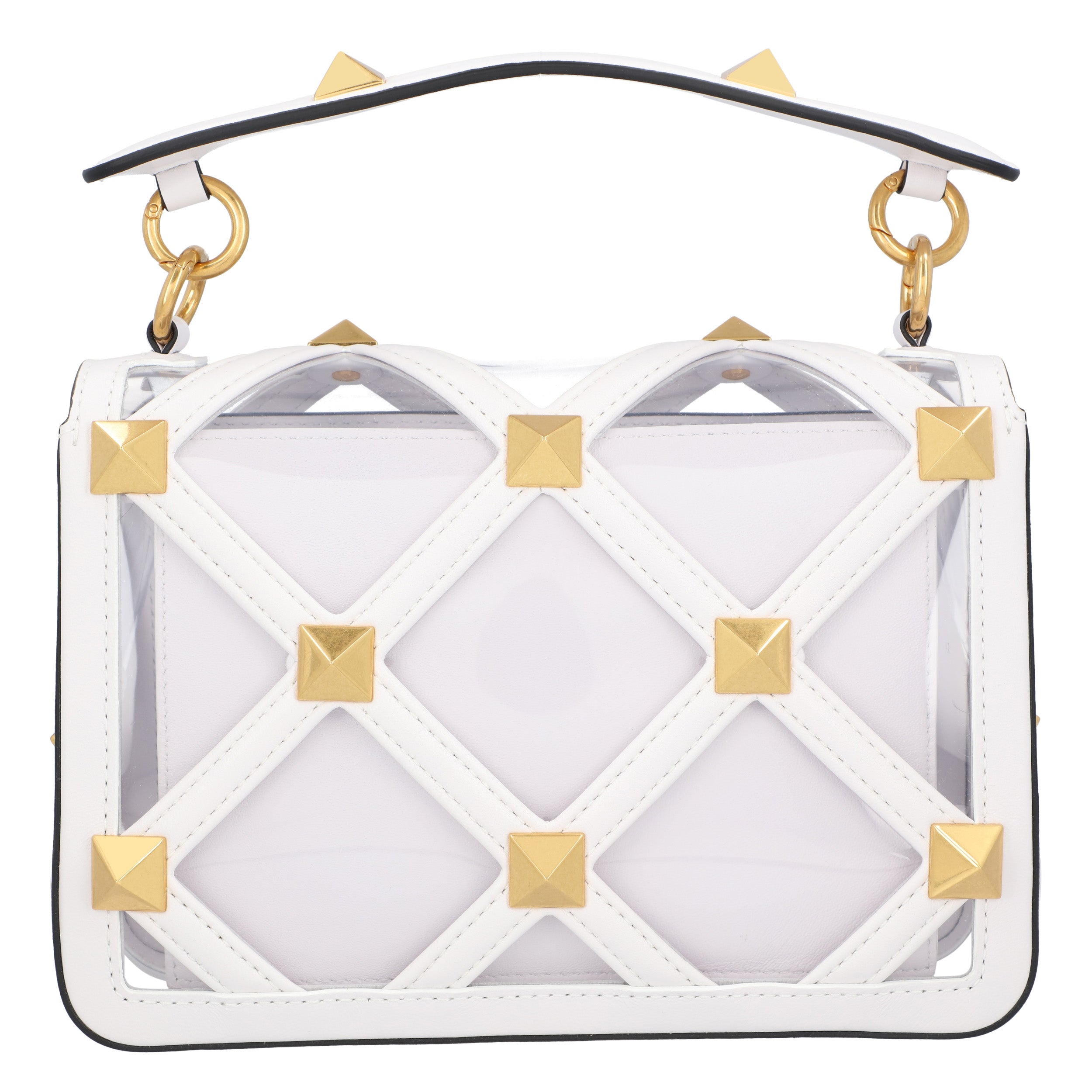 Roman Stud Bag Transparent