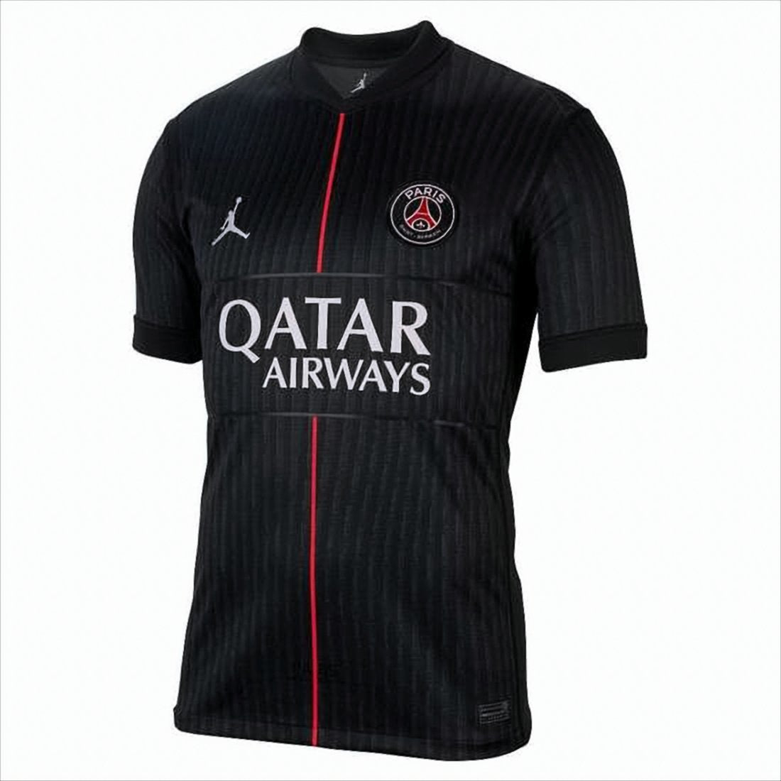 Short-Sleeve Sports Jersey With Vertical Pinstripes