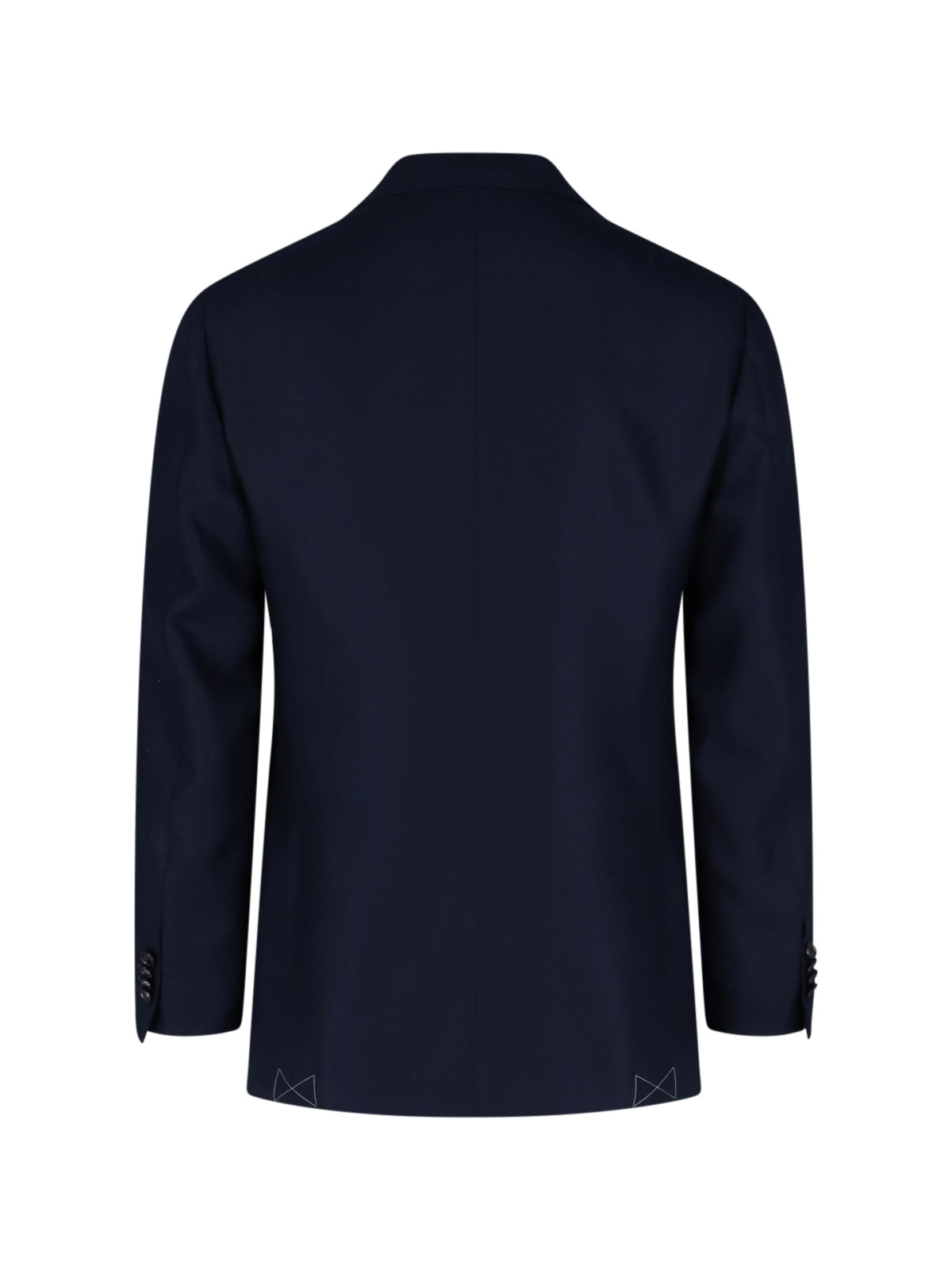 Single-Breasted Blazer – Navy