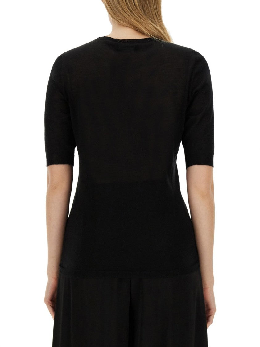 Slim-Fit Cashmere And Silk Knit Top