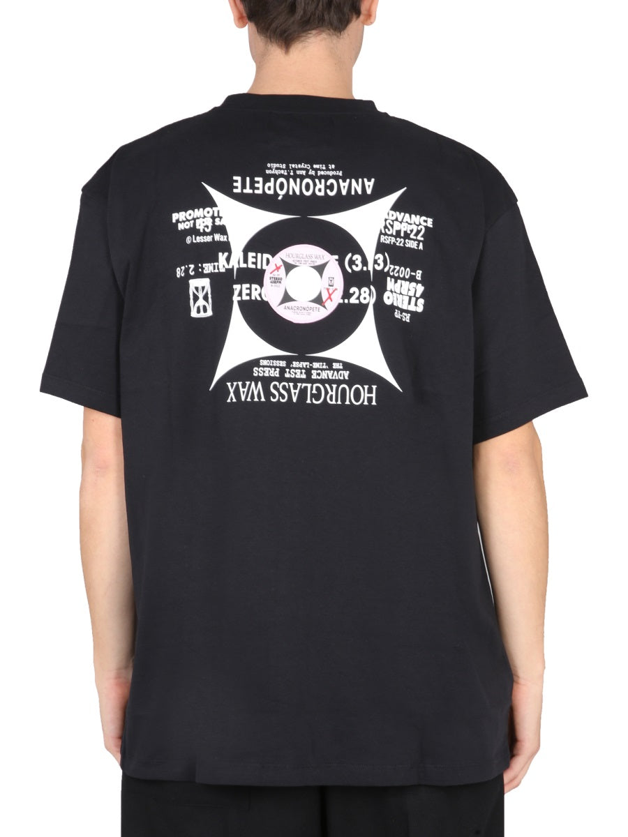 Relaxed Fit Black T-Shirt With Graphic Print