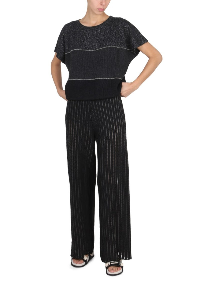 Color Block Knit Top