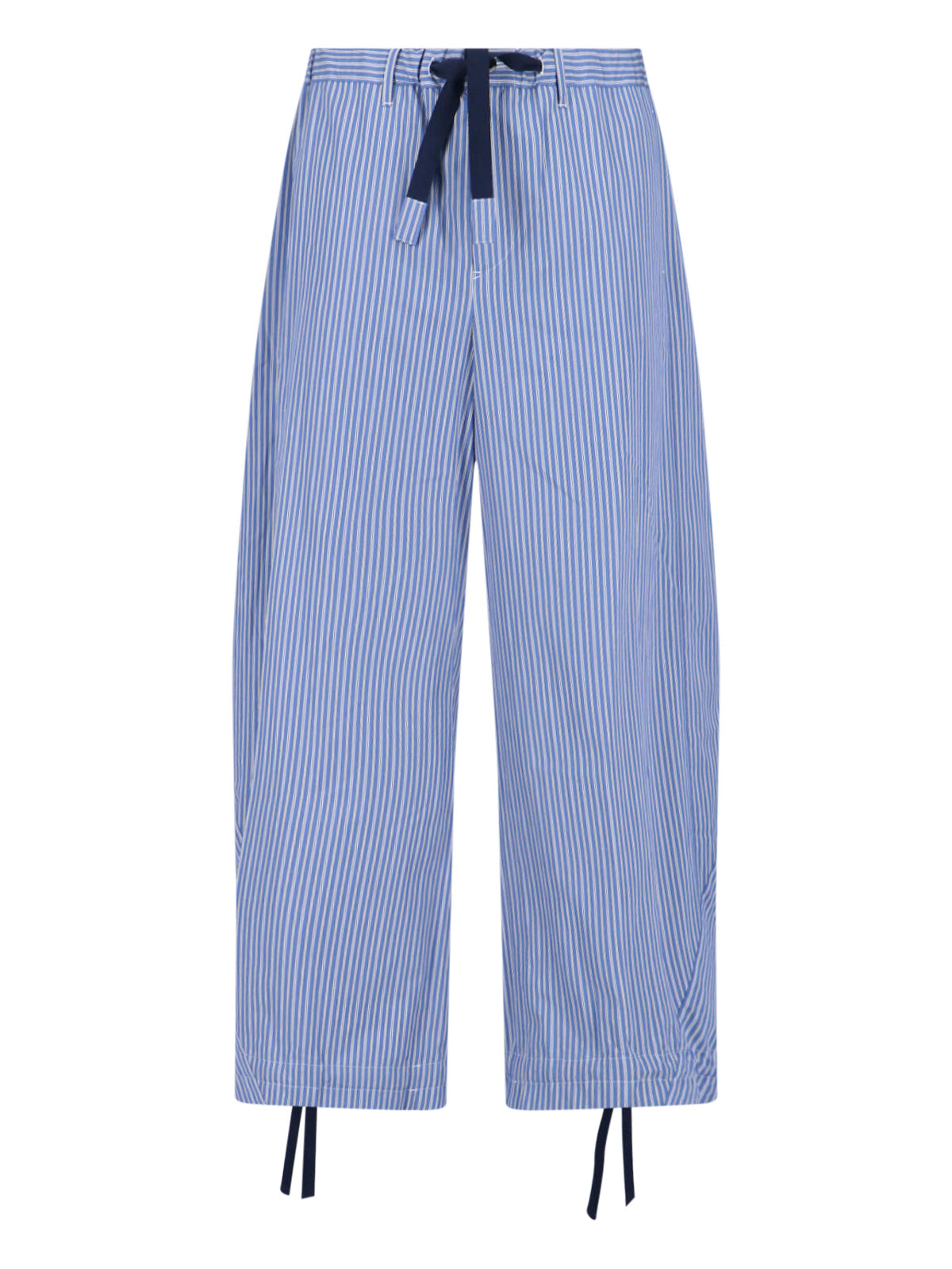 Tailored Fit Trousers With Straight Leg And Structured Waistband