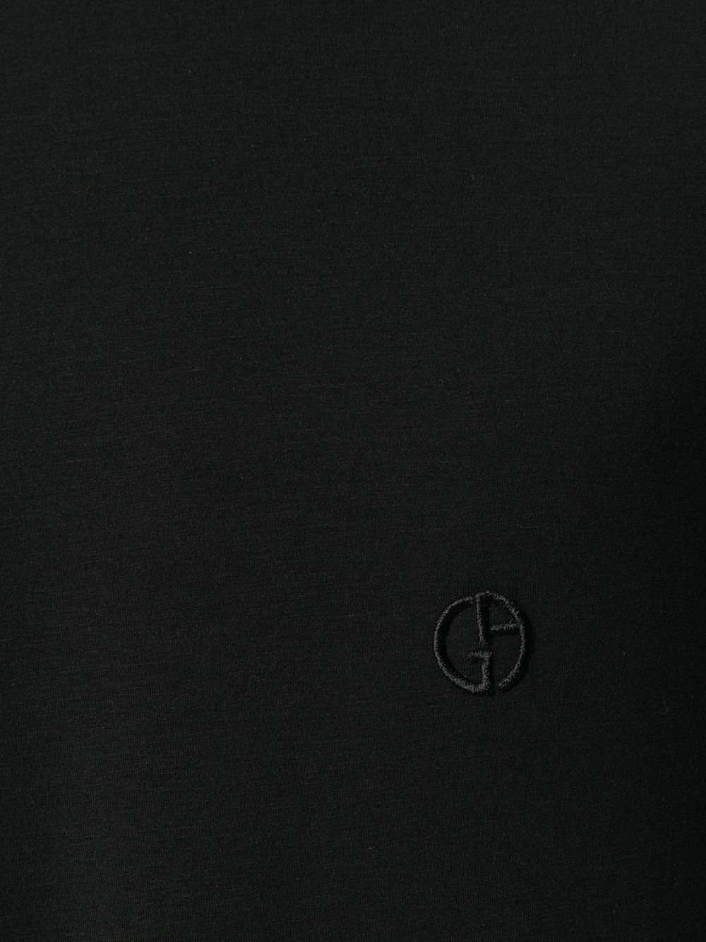 Short-Sleeve T-Shirt with Subtle Embroidered Logo