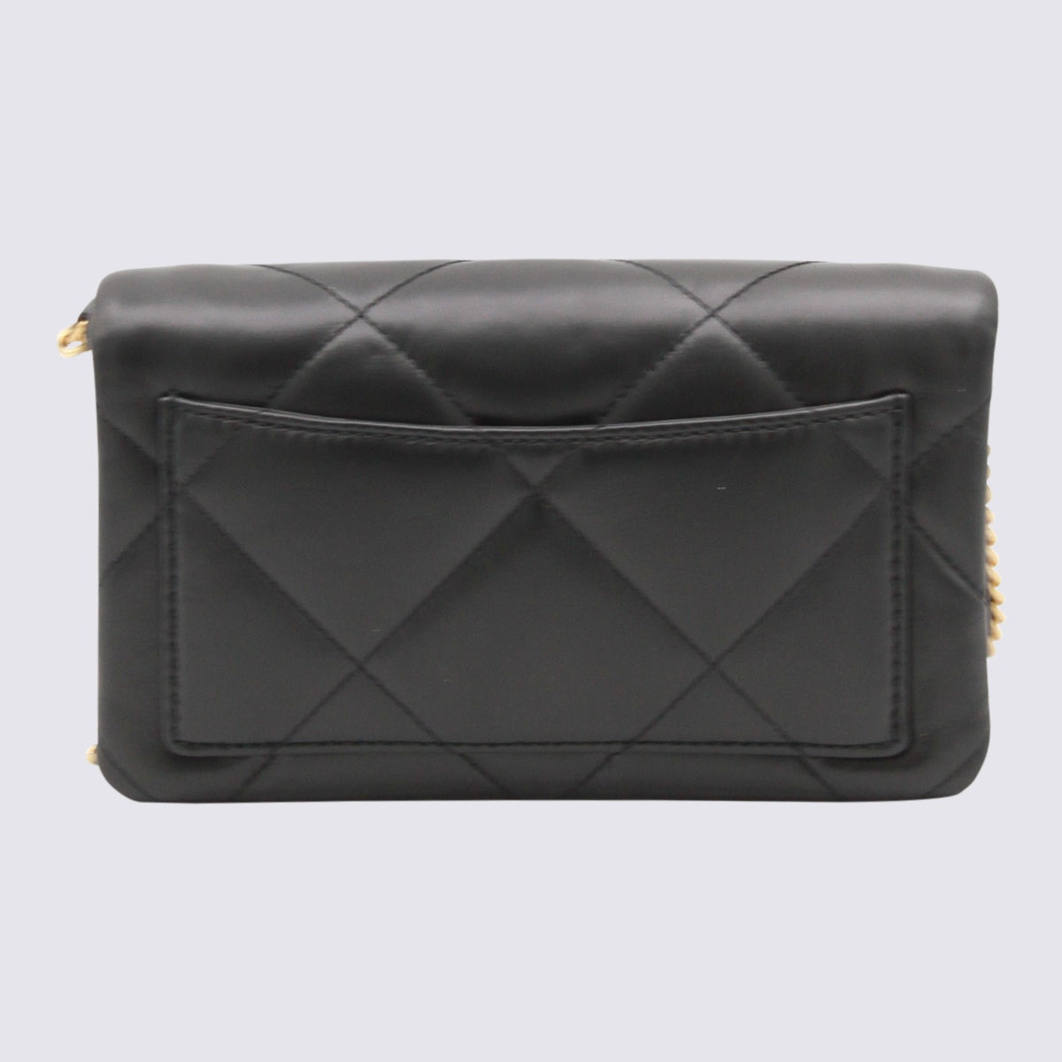 Black Leather Kira Crossbody Bag