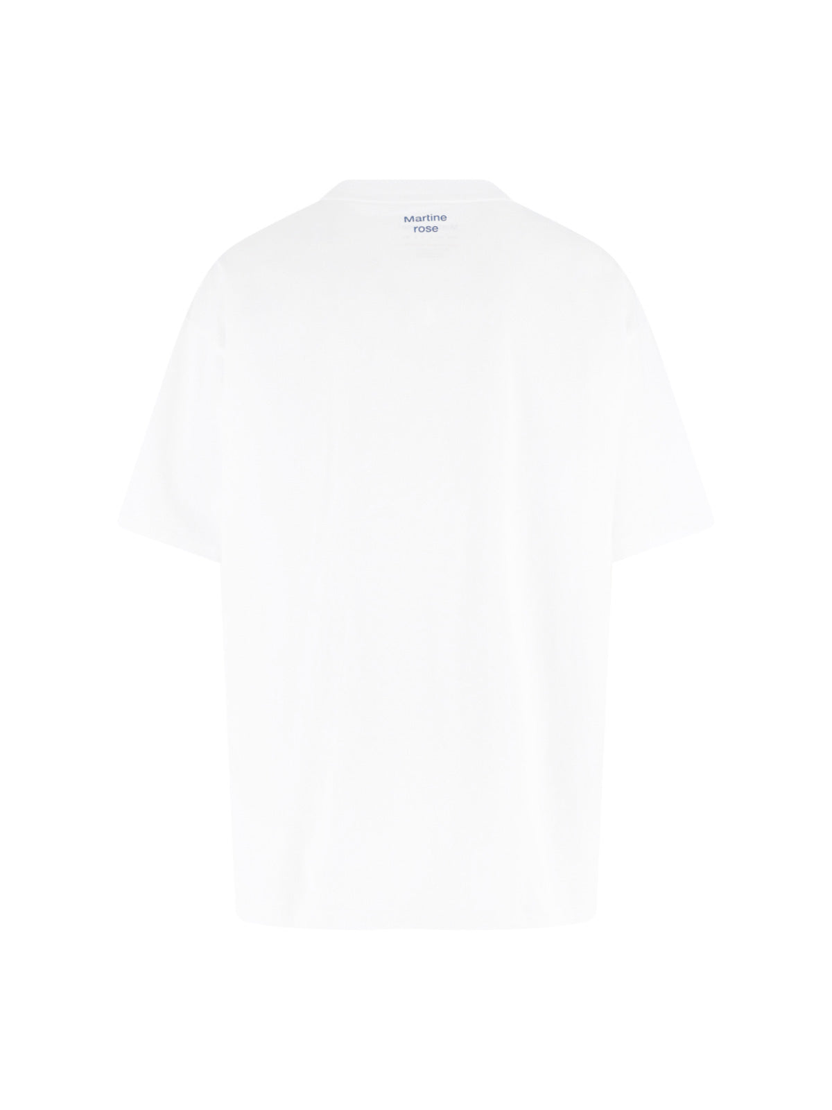 Multicolor Printed Cotton T-Shirt with Crew Neckline and Dropped Shoulders