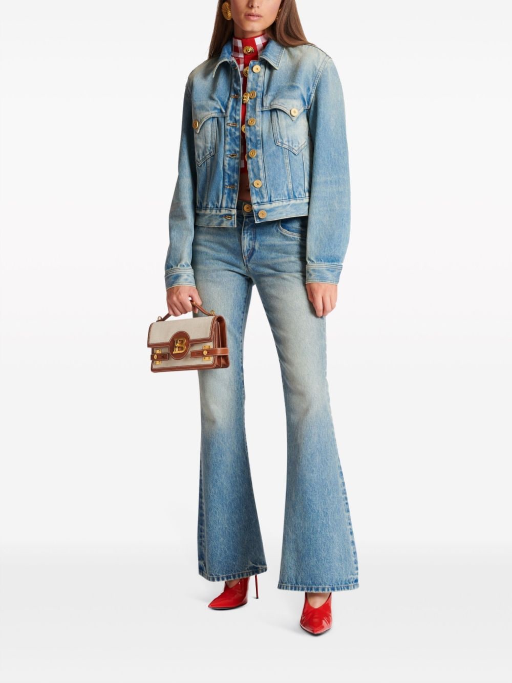 Cropped Denim Jacket