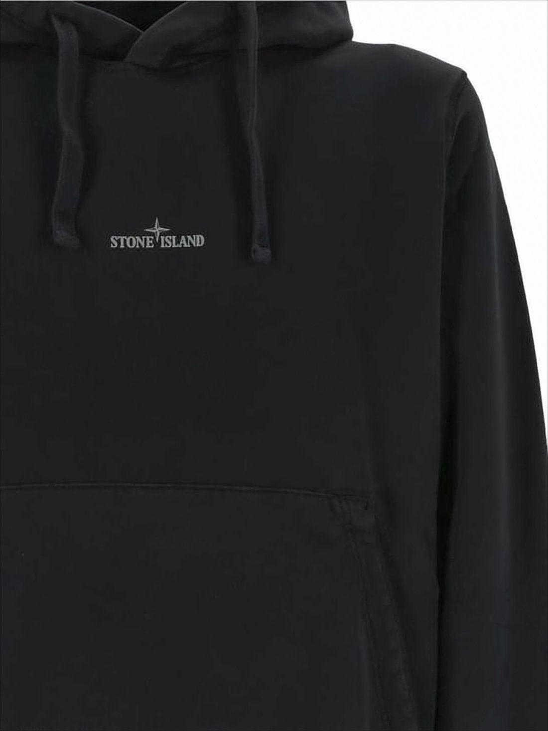 Black Hoodie with Front Kangaroo Pocket