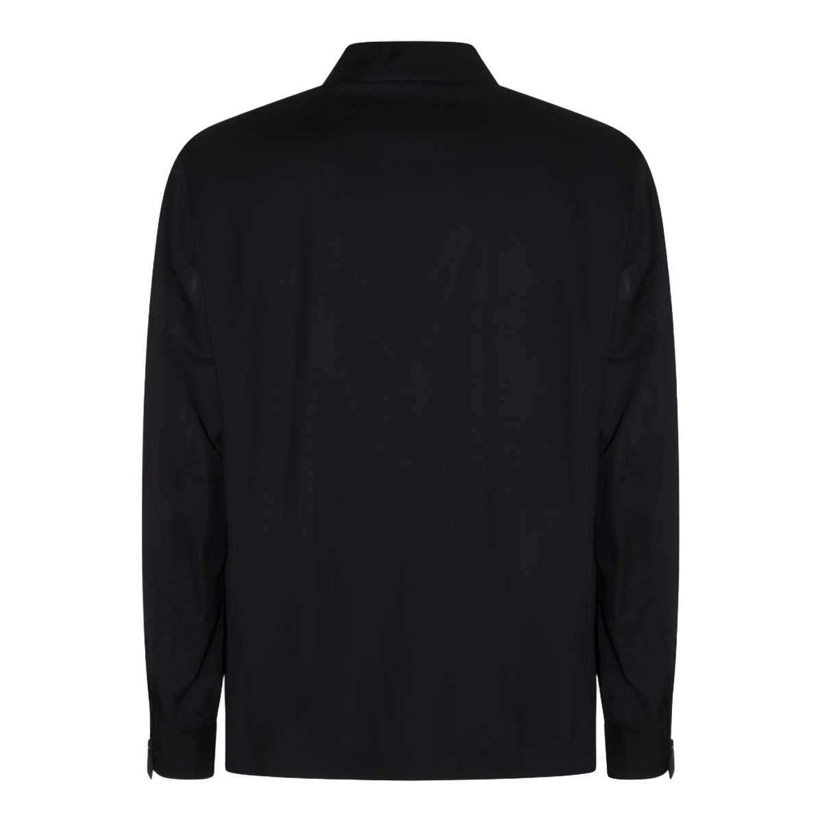 Black Jacket With Classic Collar