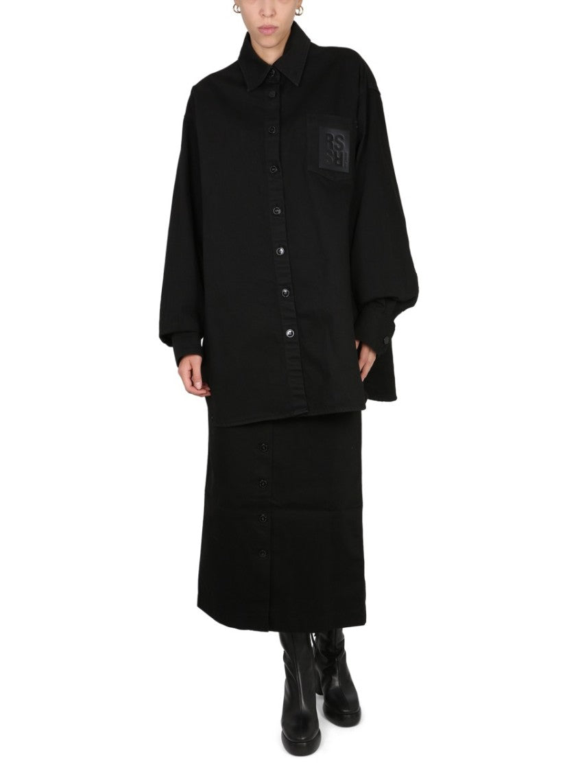 Black Midi Skirt