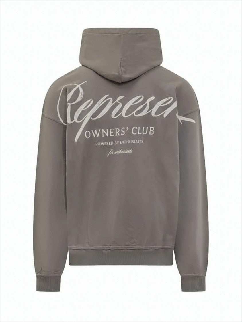 Relaxed Fit Grey Hoodie with Kangaroo Pocket